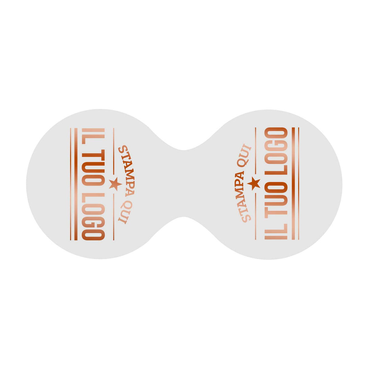 Etichette Adesive Sagomate Personalizzabili cm6,7x3,2