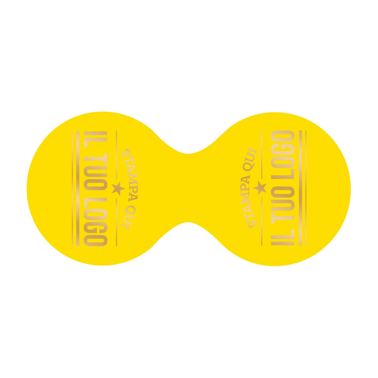 Etichette Adesive Sagomate Personalizzabili cm6,7x3,2