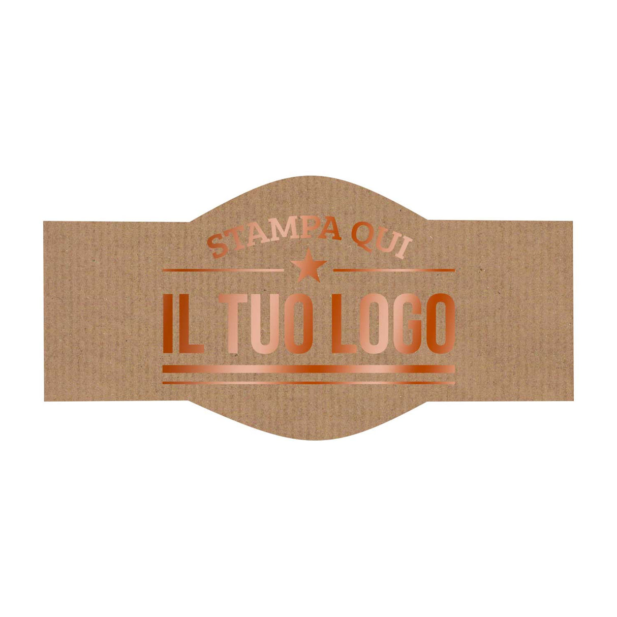 Etichette Adesive Sagomate Personalizzabili 9 cm x 4,5 cm