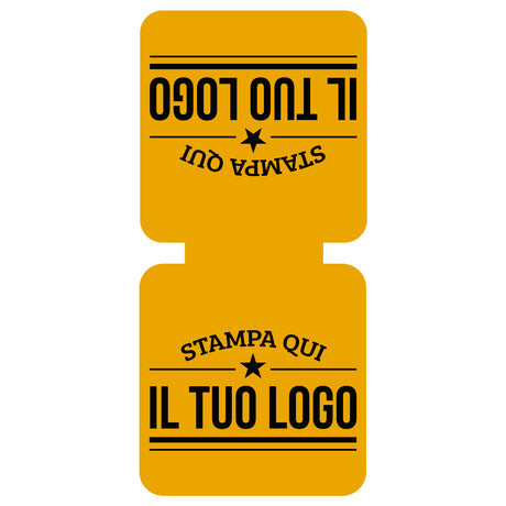 Chiudibusta Personalizzate 7,3 cm x 3,4 cm