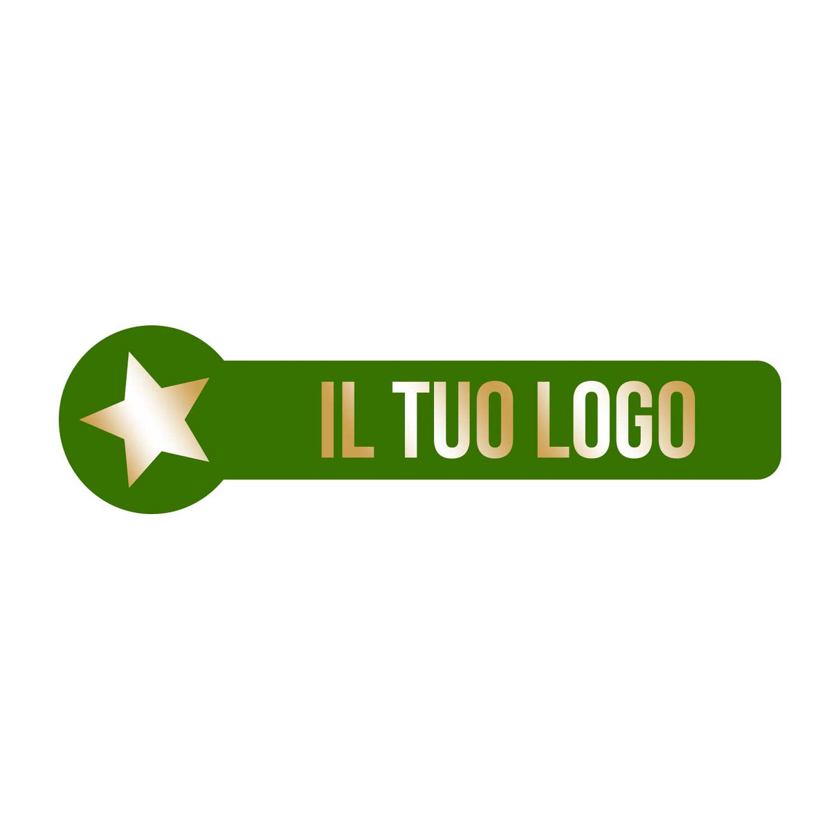 Etichette Sigillo Tondo Personalizzabile 4,7 cm x 0,7 cm x Ø 1,2 cm