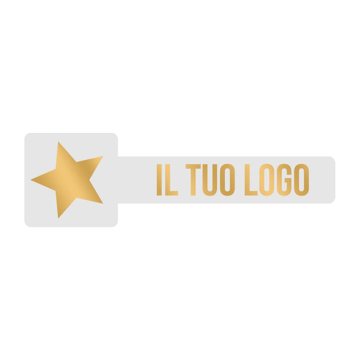 Etichetta Sigillo di Garanzia Quadrato Personalizzato