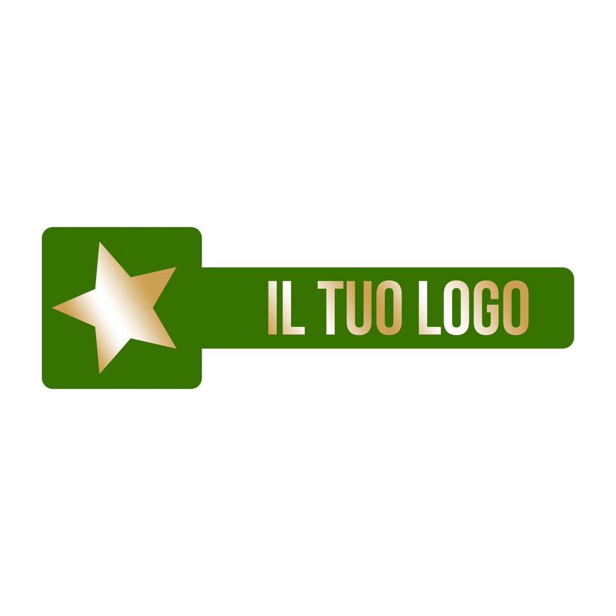 Etichetta Sigillo di Garanzia Quadrato Personalizzato