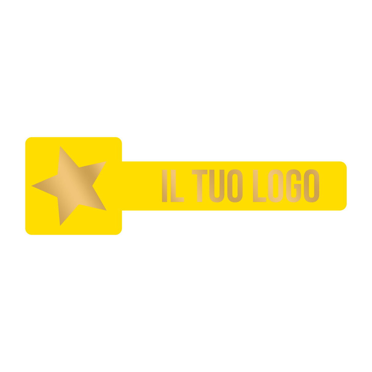 Etichetta Sigillo di Garanzia Quadrato Personalizzato