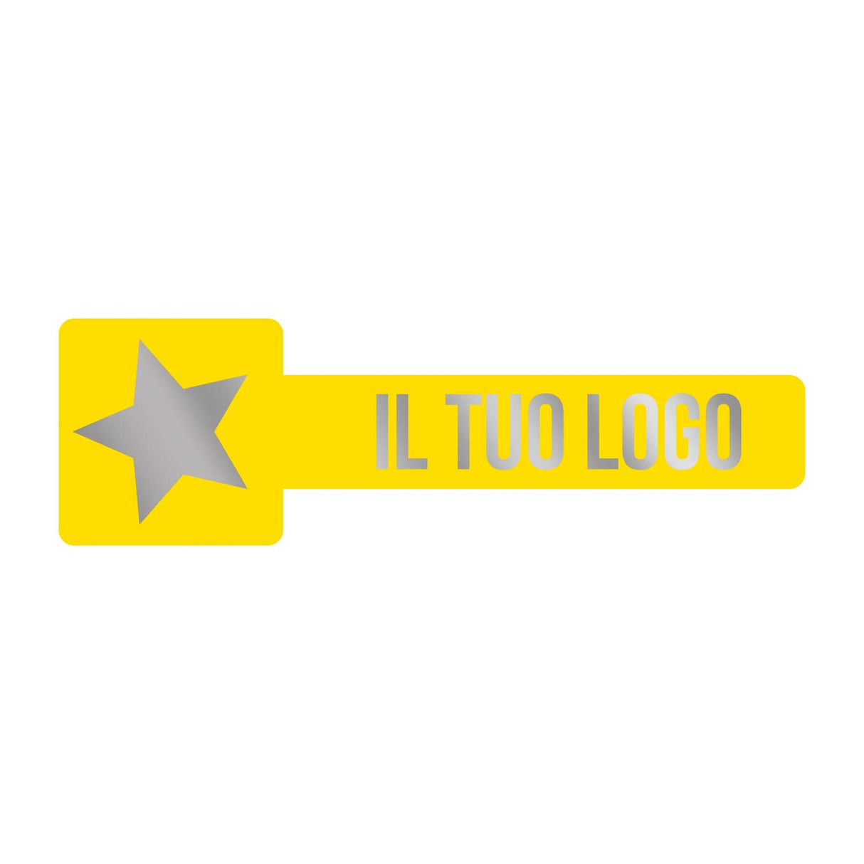 Etichetta Sigillo di Garanzia Quadrato Personalizzato