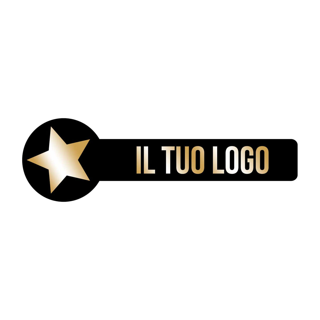 Etichette Sigillo Tondo Personalizzabile 10 cm x 1,5 cm x Ø 3 cm
