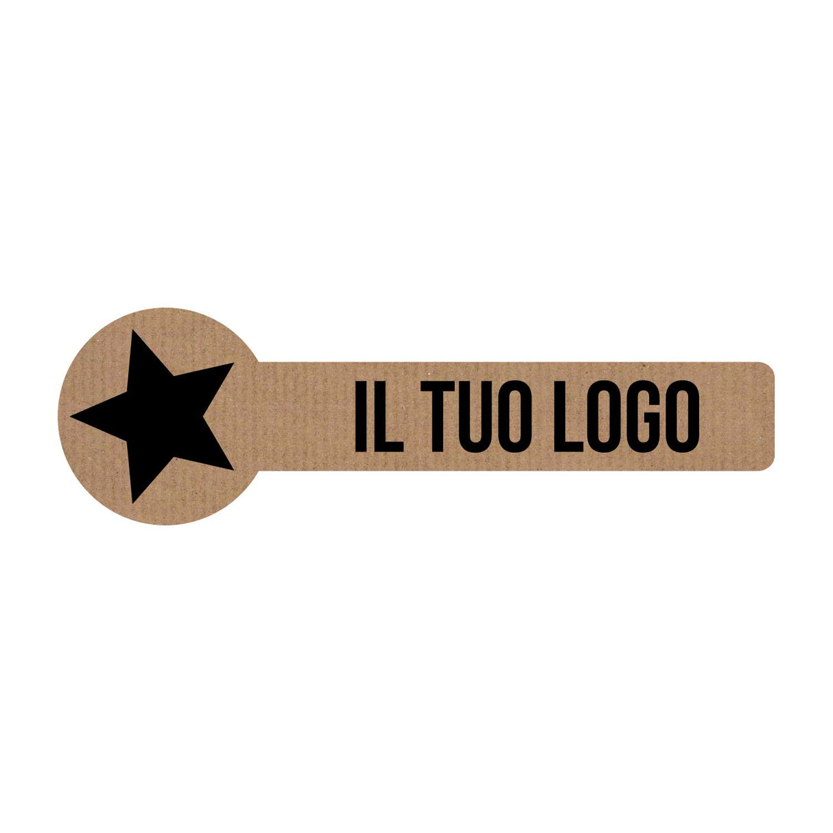 Etichette Sigillo Tondo Personalizzabile 10 cm x 1,5 cm x Ø 3 cm