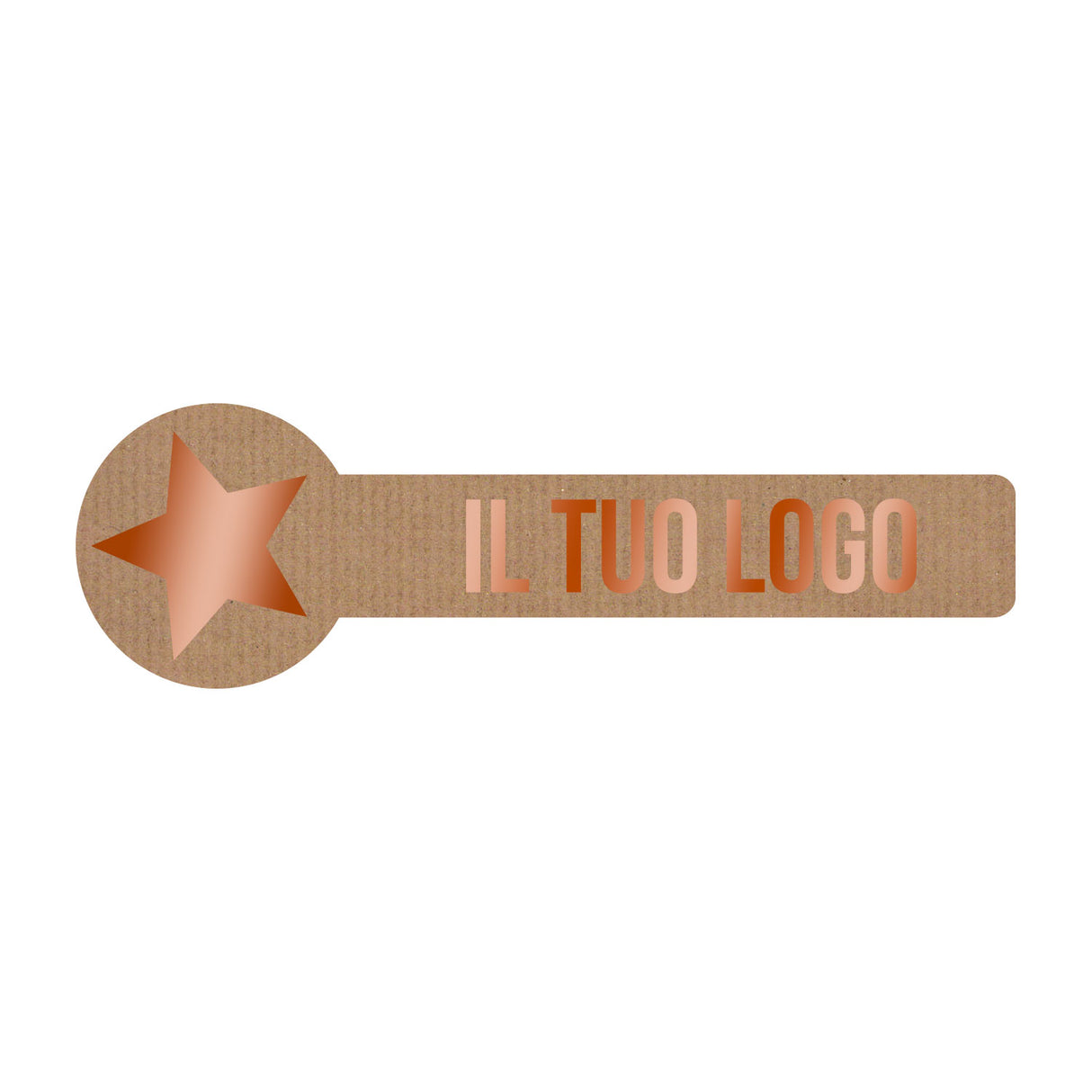 Etichette Sigillo Tondo Personalizzabile 10 cm x 1,5 cm x Ø 3 cm