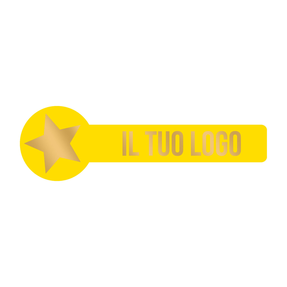 Etichette Sigillo Tondo Personalizzabile 10 cm x 1,5 cm x Ø 3 cm