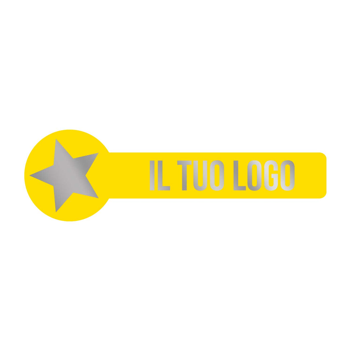 Etichette Sigillo Tondo Personalizzabile 10 cm x 1,5 cm x Ø 3 cm