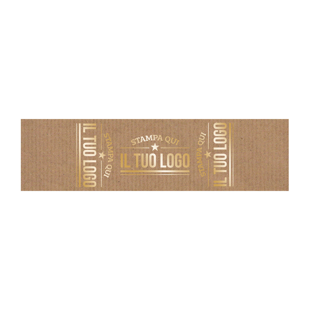 Etichetta Adesiva Sigillo di Garanzia Rettangolare Personalizzato