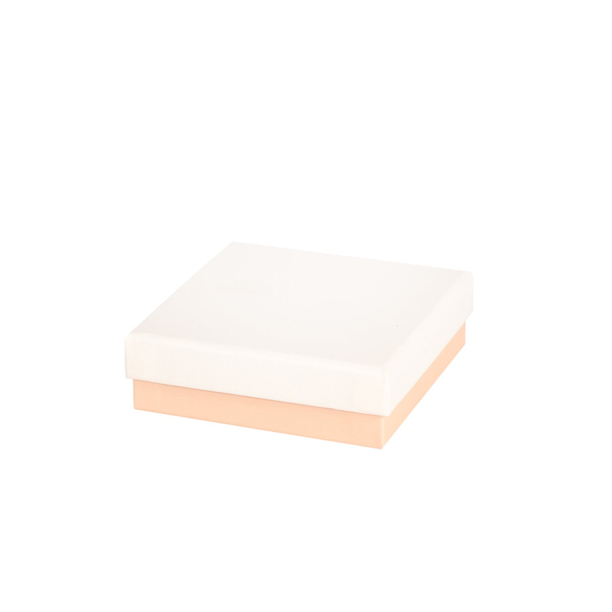 Astuccio Gioielleria Bicolor Avorio Rosa Cipria