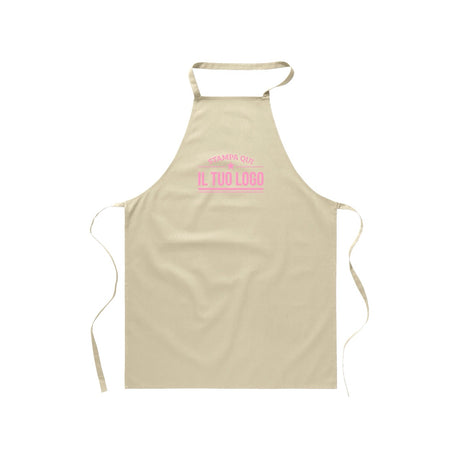 Grembiule Lungo Senza Tasche Personalizzabile