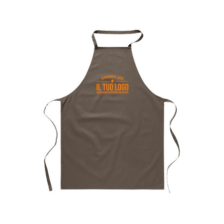 Grembiule Lungo Senza Tasche Personalizzabile