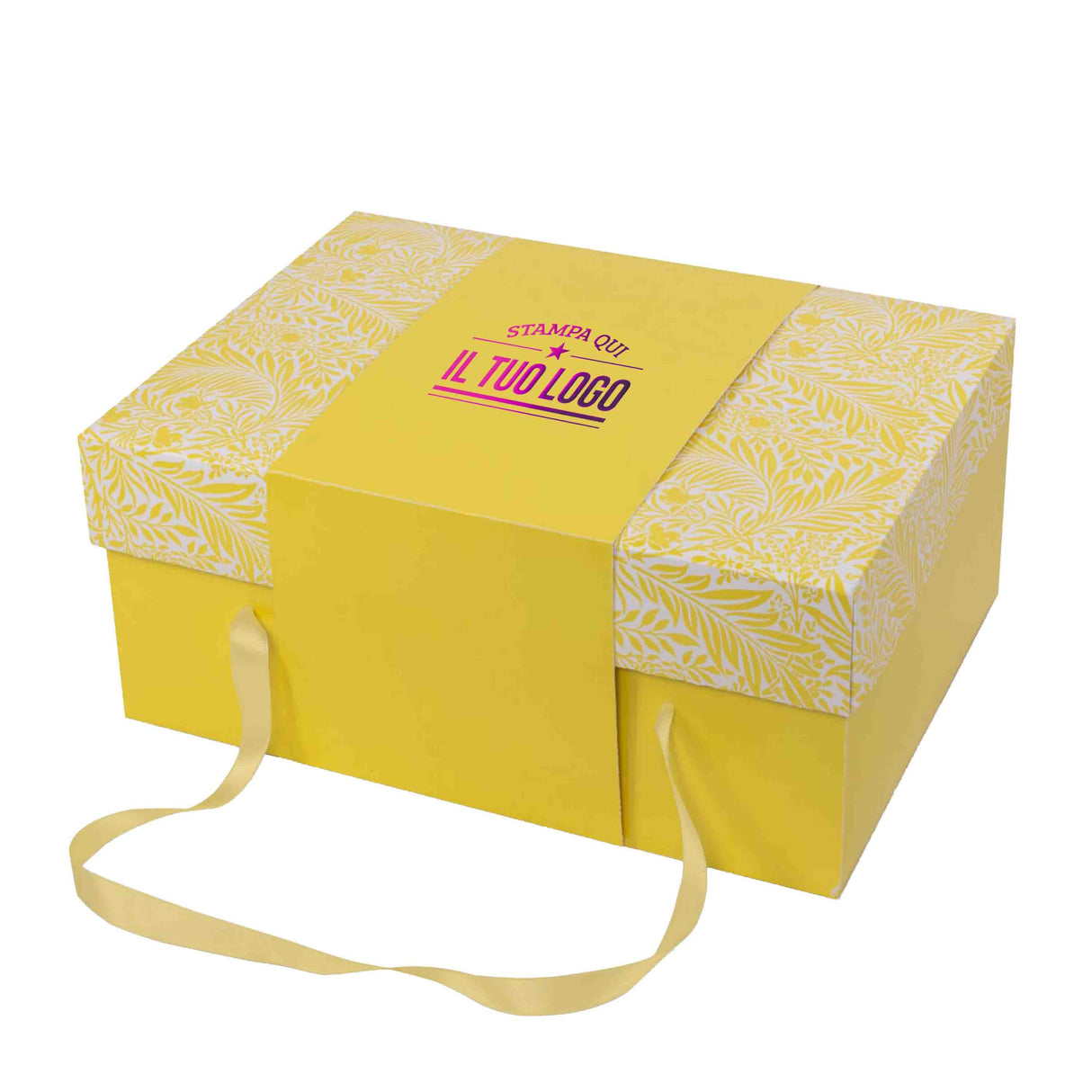 Scatola Scrigno per Colomba Personalizata, fantasia Tropical