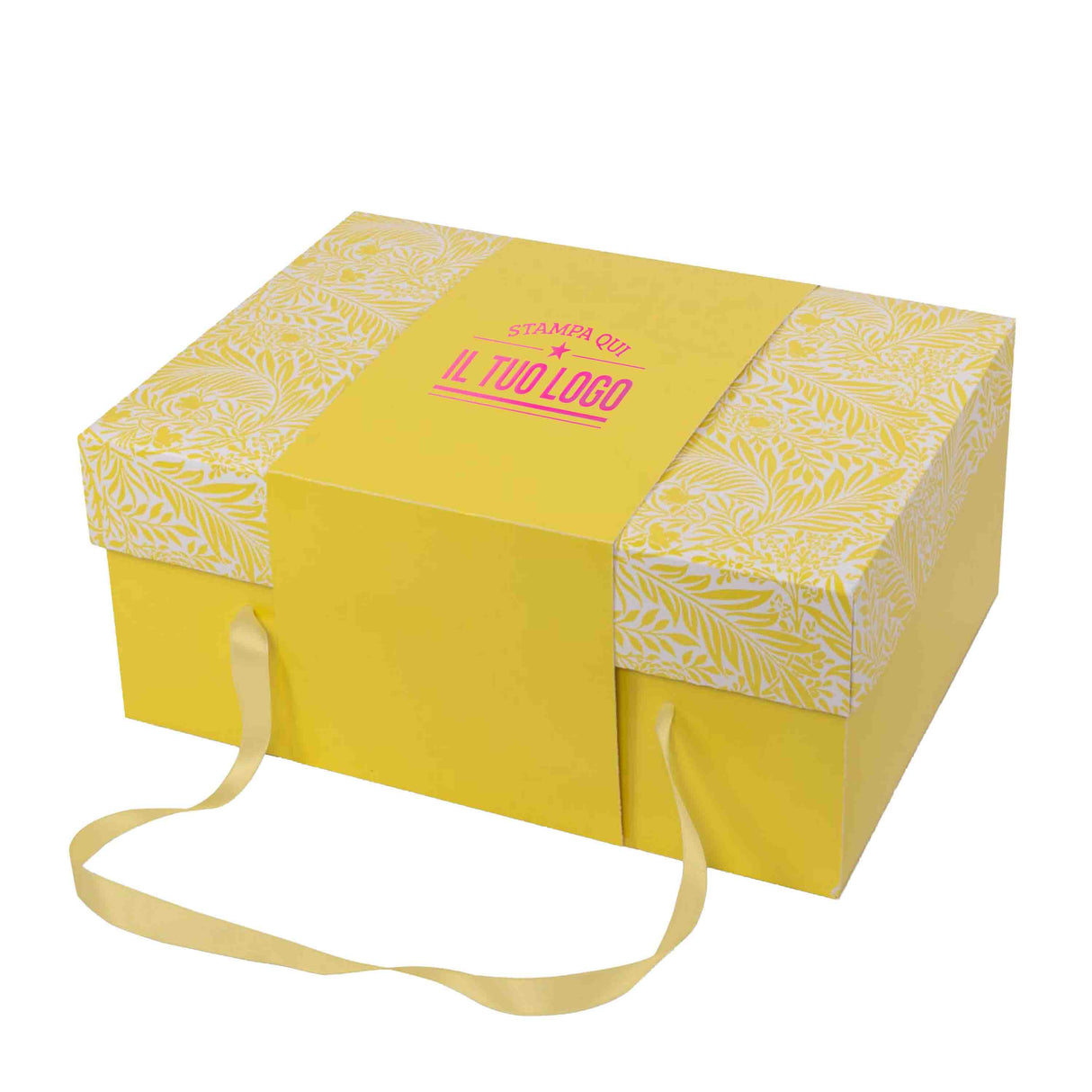 Scatola Scrigno per Colomba Personalizata, fantasia Tropical