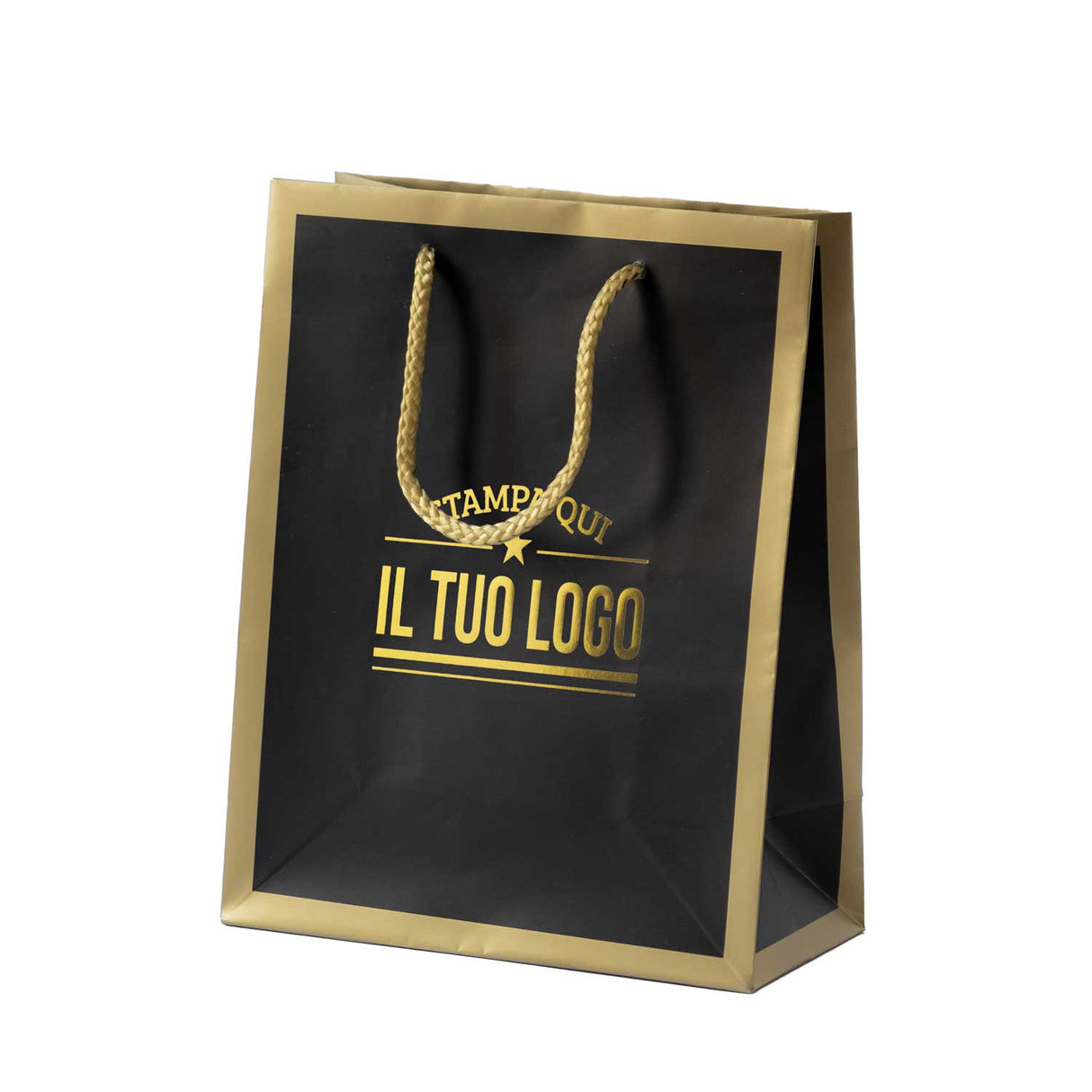 Shopper Cornice Gold Personalizzabile