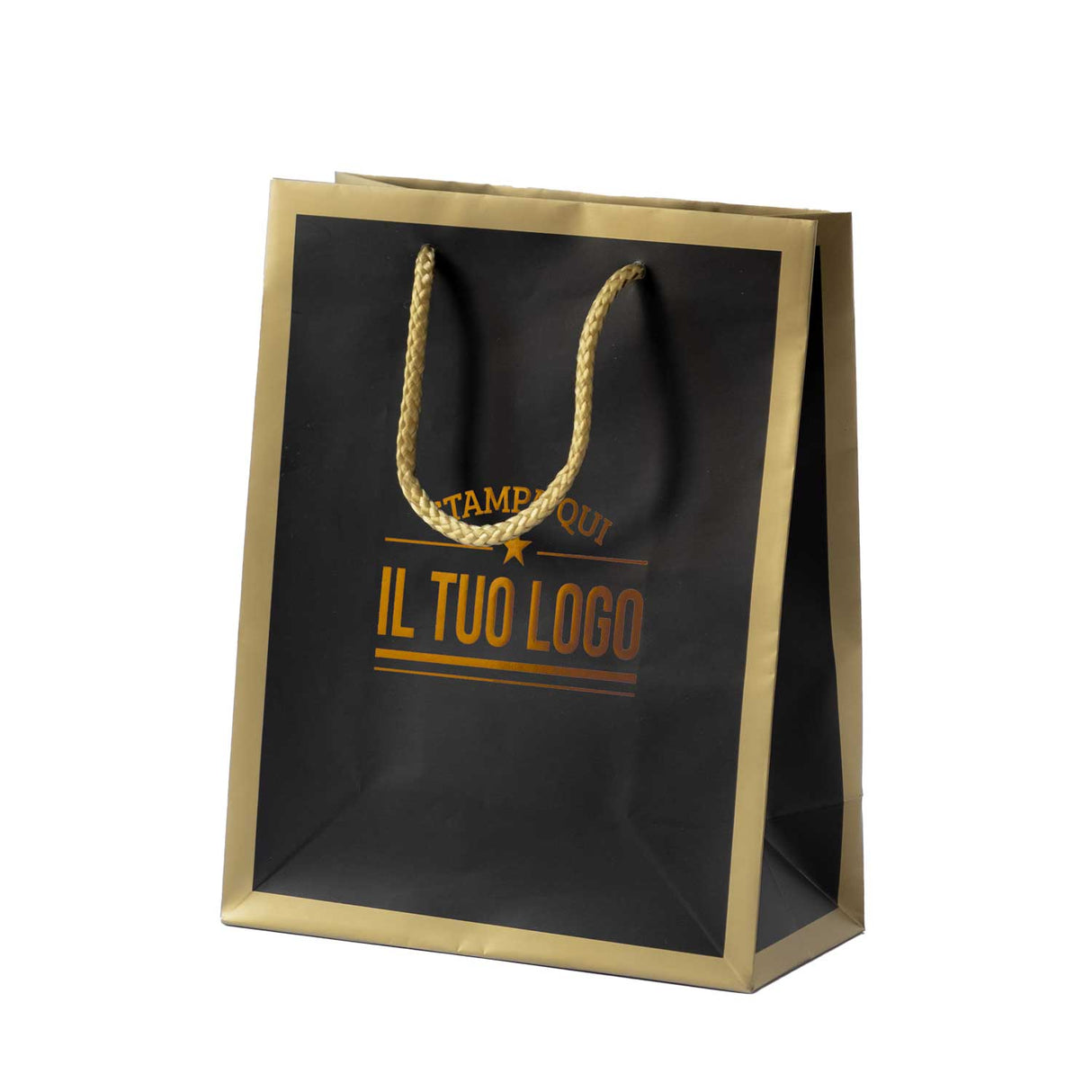 Shopper Cornice Gold Personalizzabile