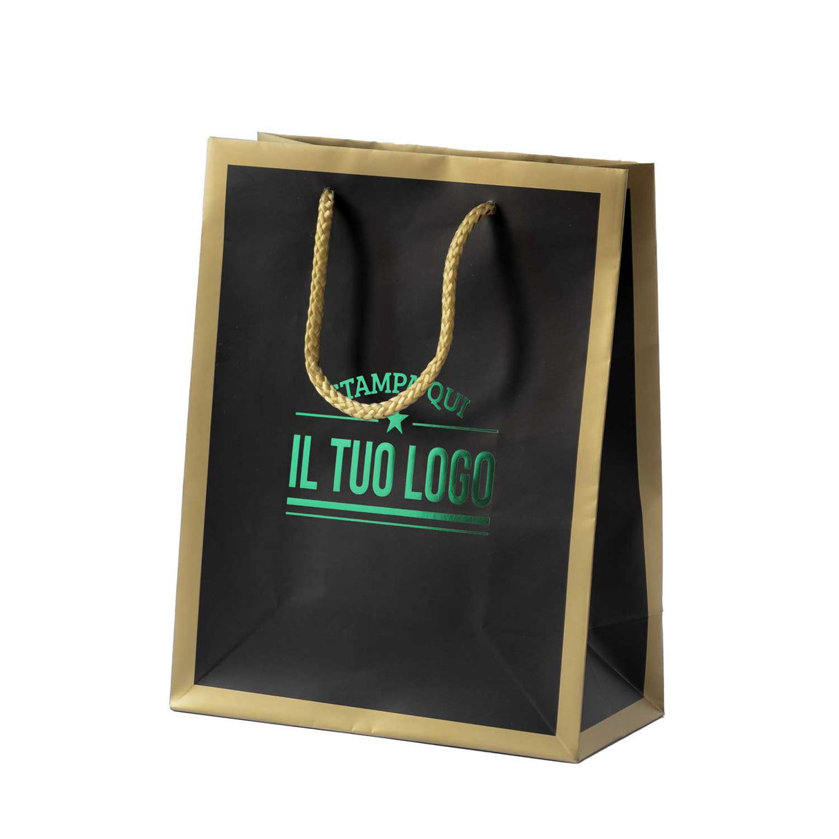 Shopper Cornice Gold Personalizzabile