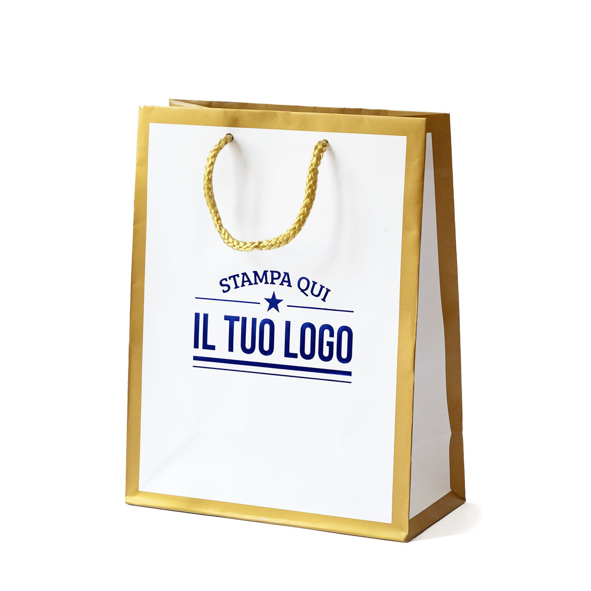 Shopper Cornice Gold Personalizzabile