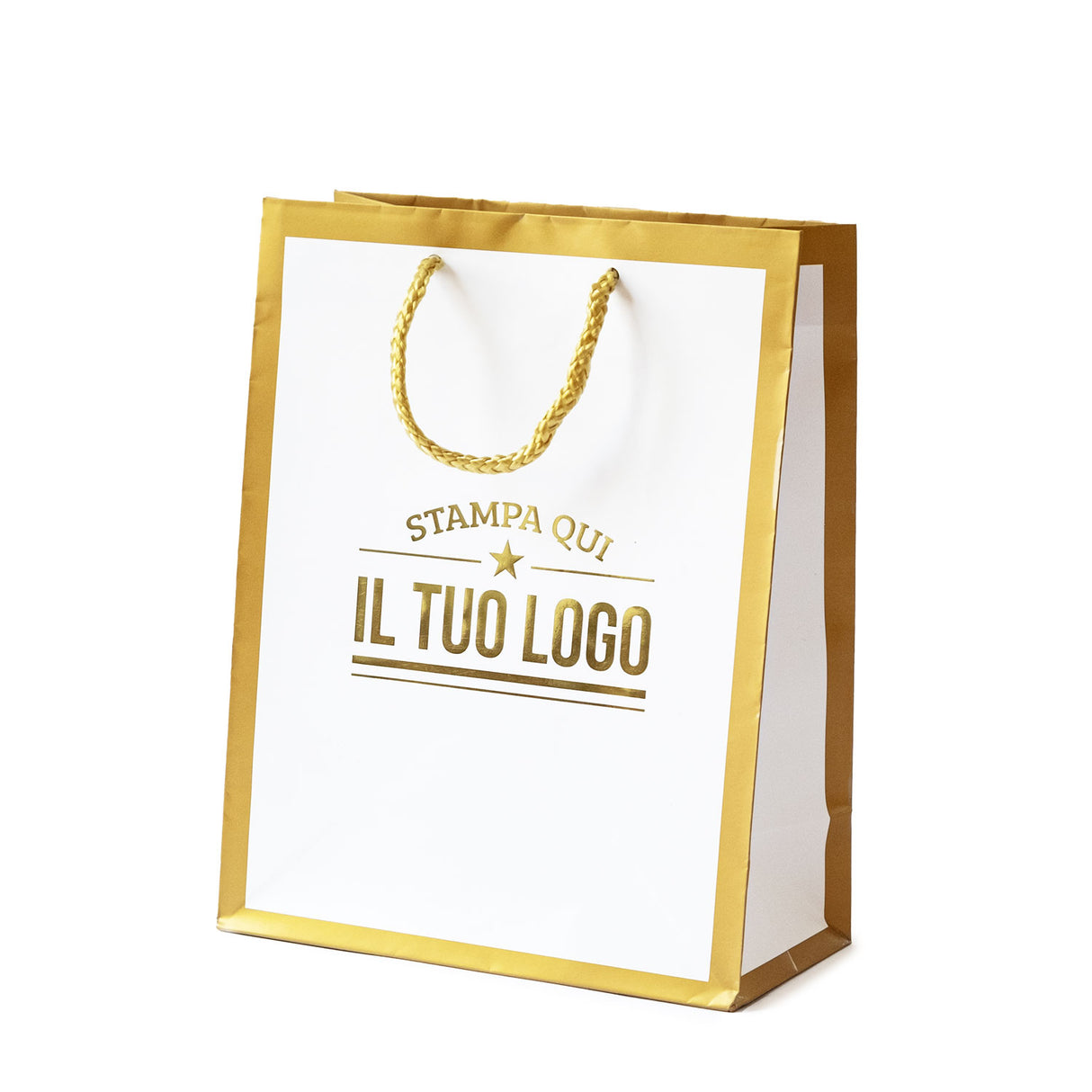 Shopper Cornice Gold Personalizzabile