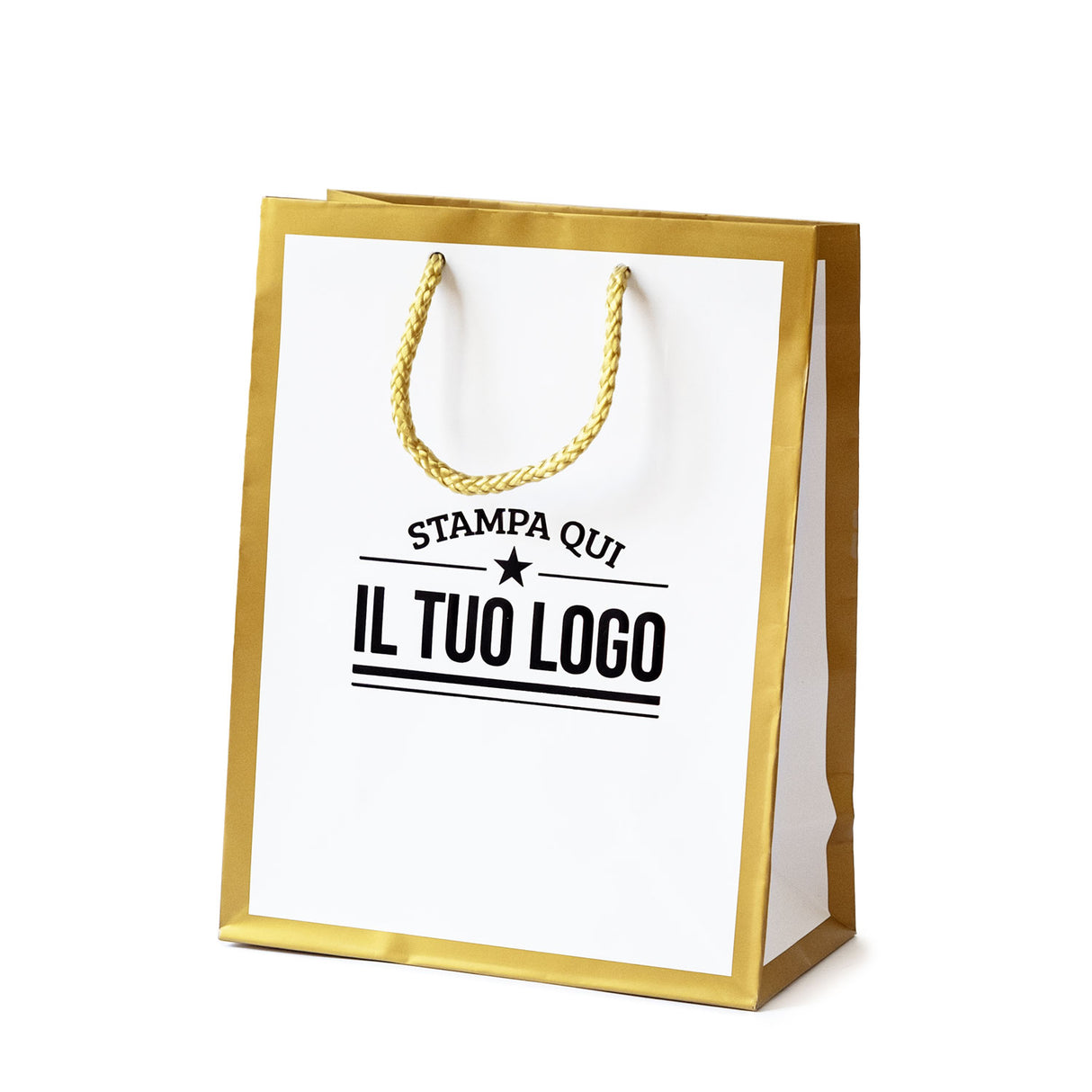 Shopper Cornice Gold Personalizzabile