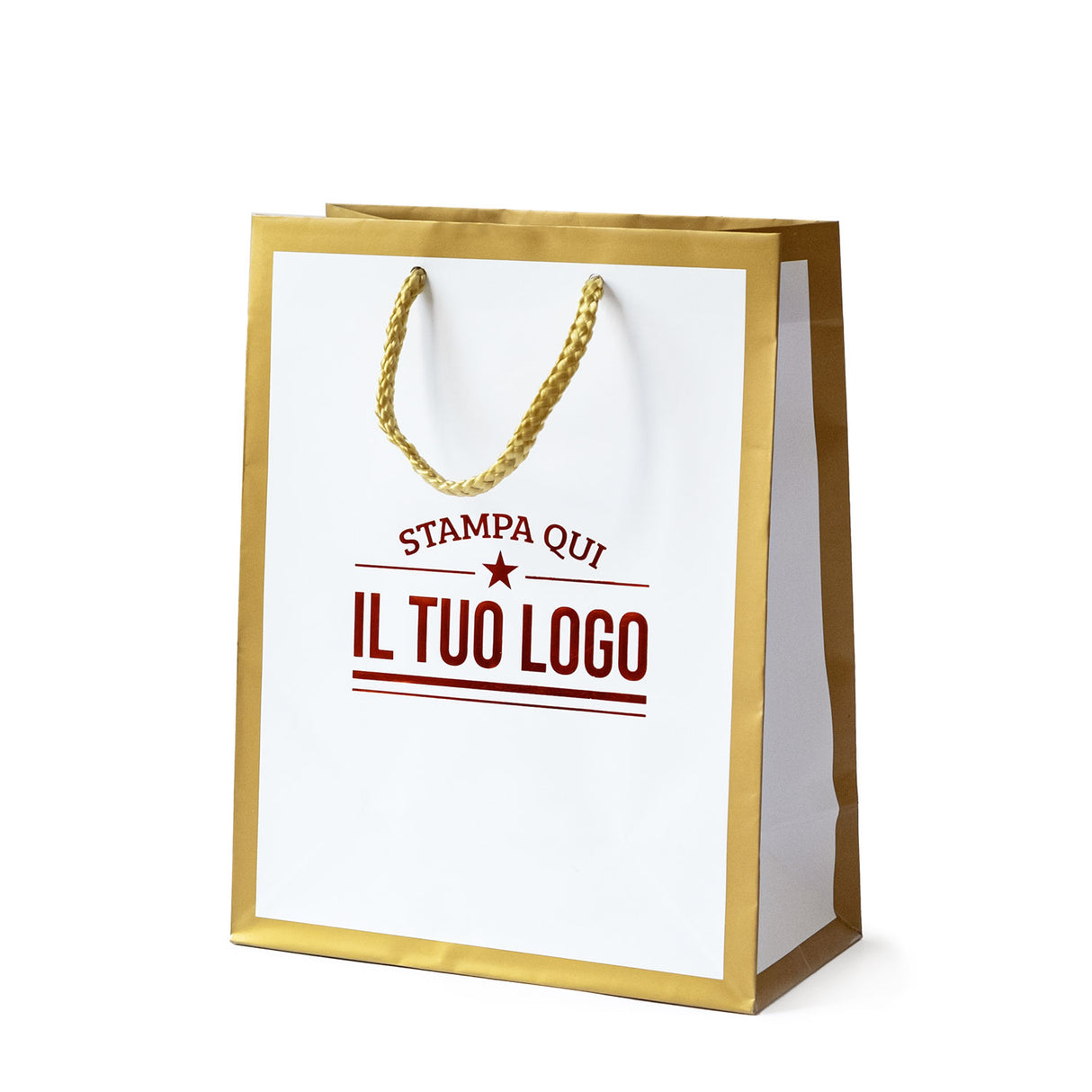 Shopper Cornice Gold Personalizzabile