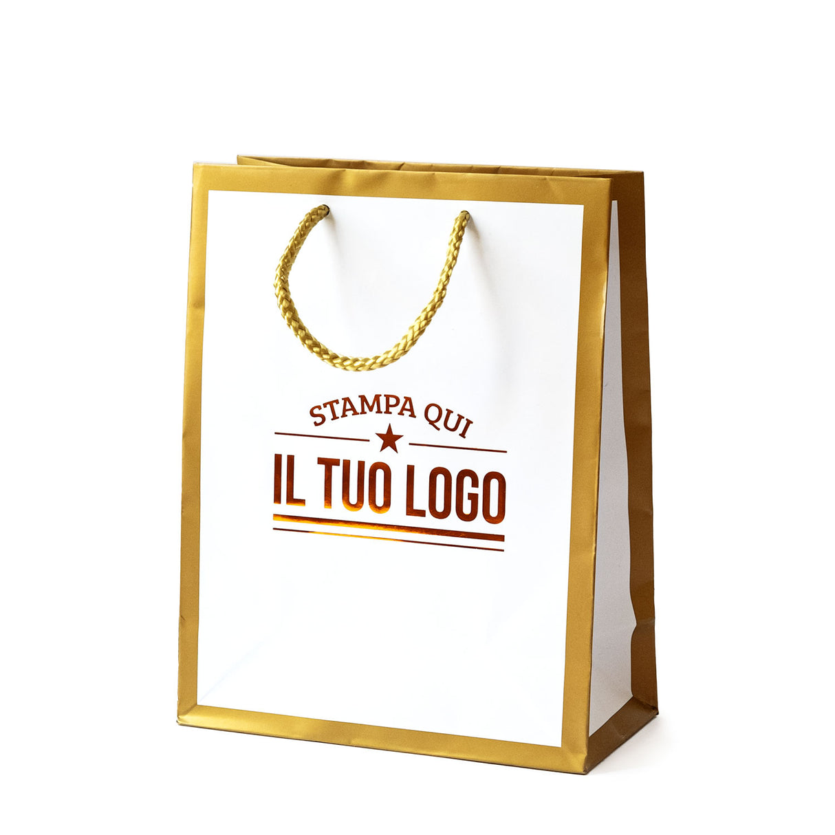 Shopper Cornice Gold Personalizzabile