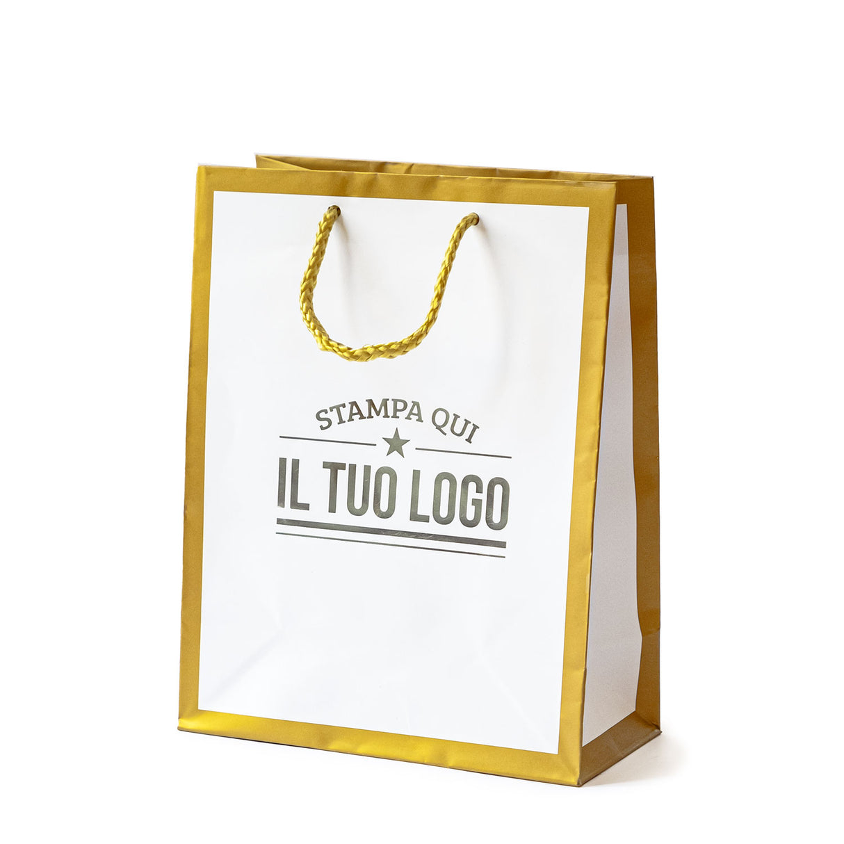 Shopper Cornice Gold Personalizzabile