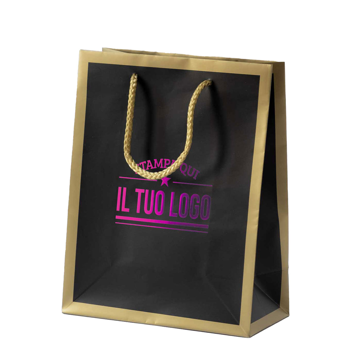 Shopper Cornice Gold Personalizzabile