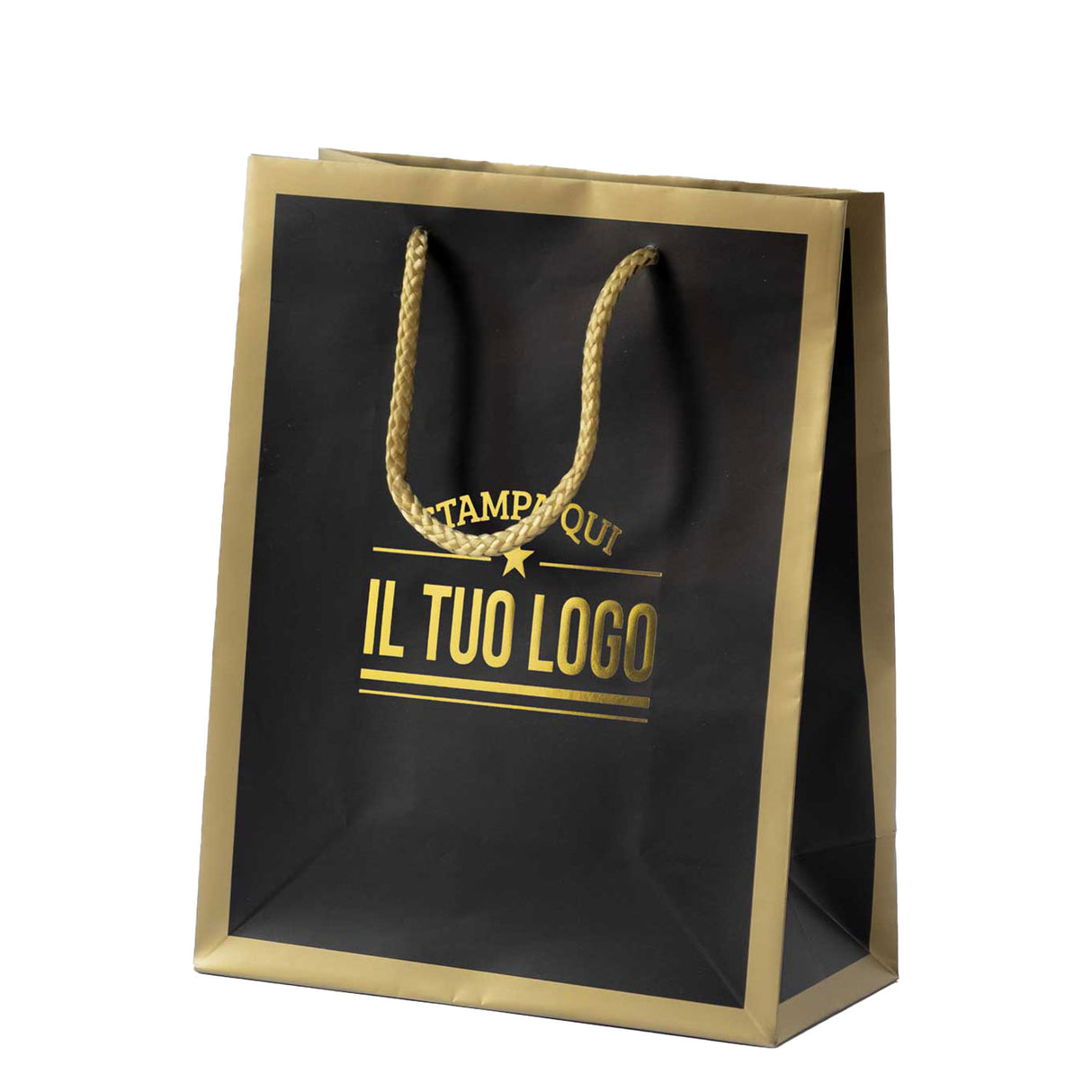Shopper Cornice Gold Personalizzabile