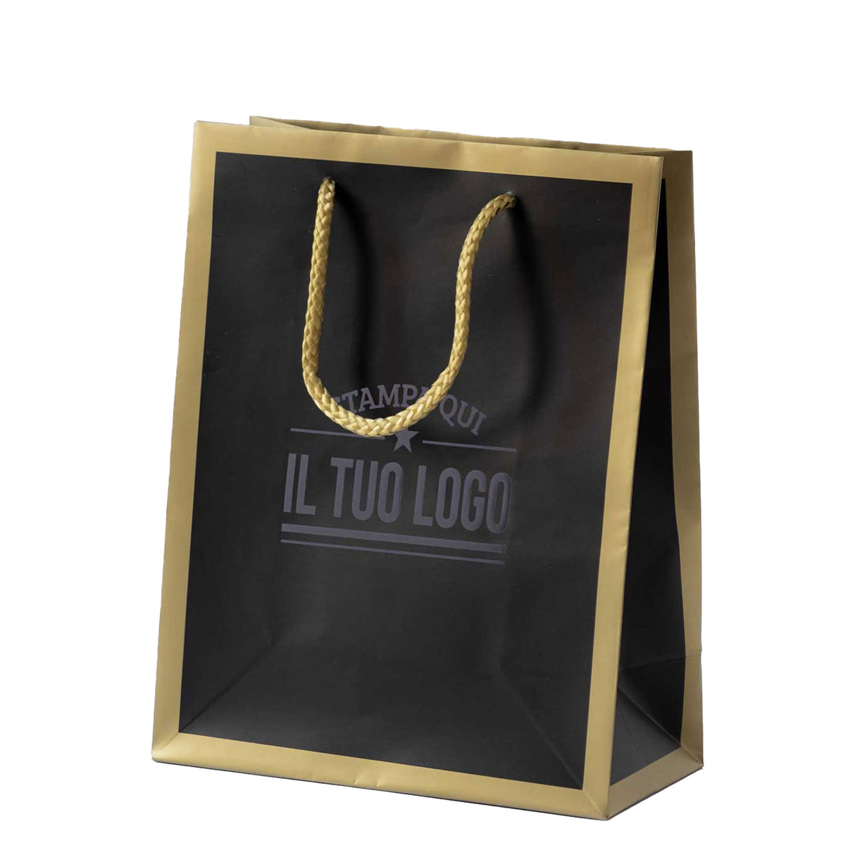 Shopper Cornice Gold Personalizzabile