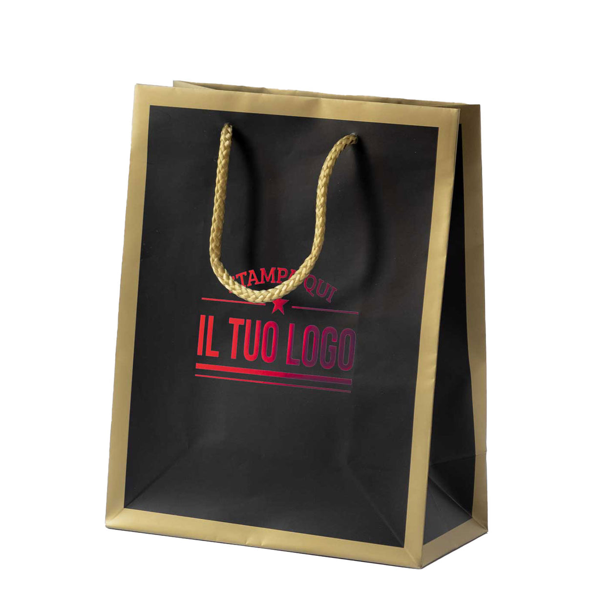 Shopper Cornice Gold Personalizzabile