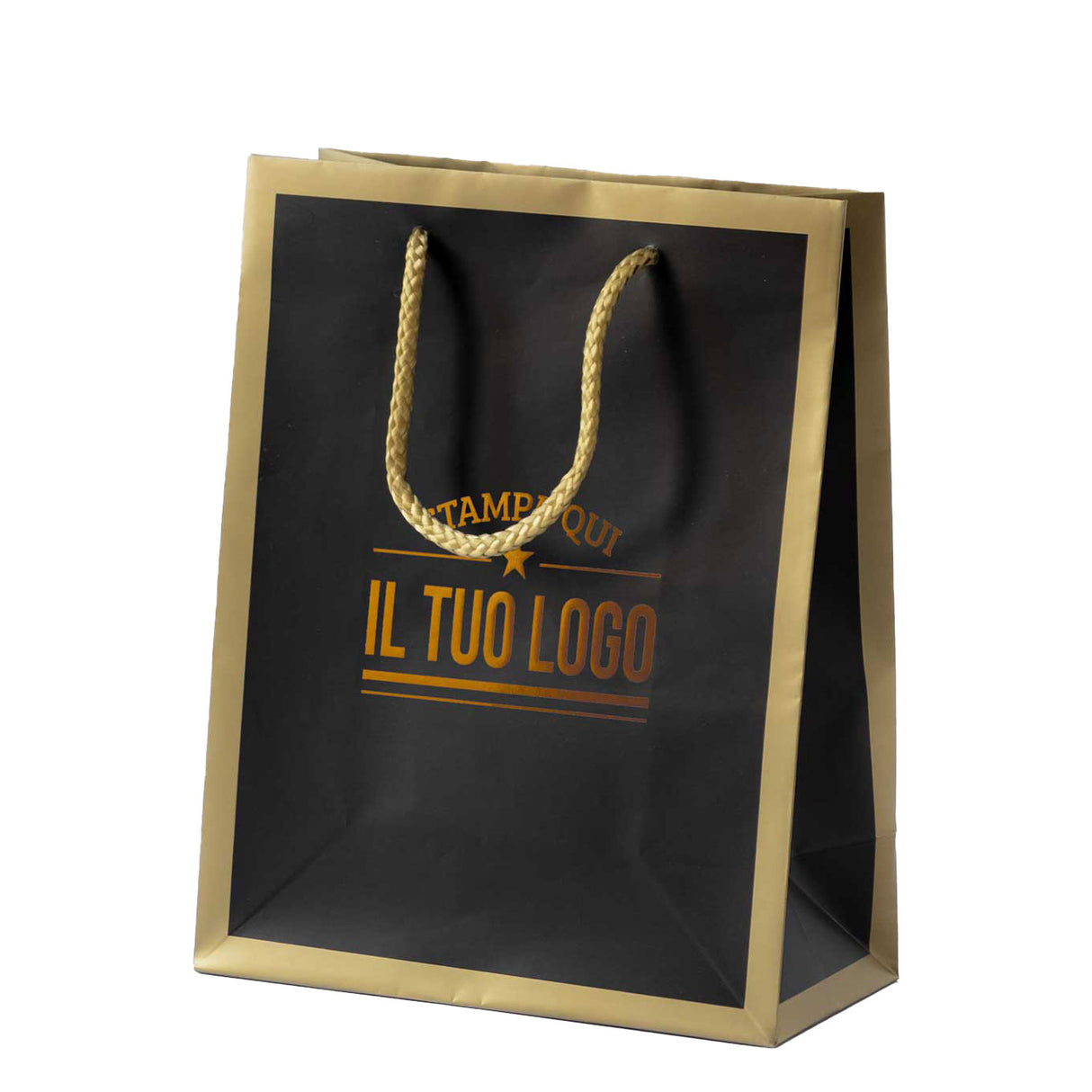 Shopper Cornice Gold Personalizzabile