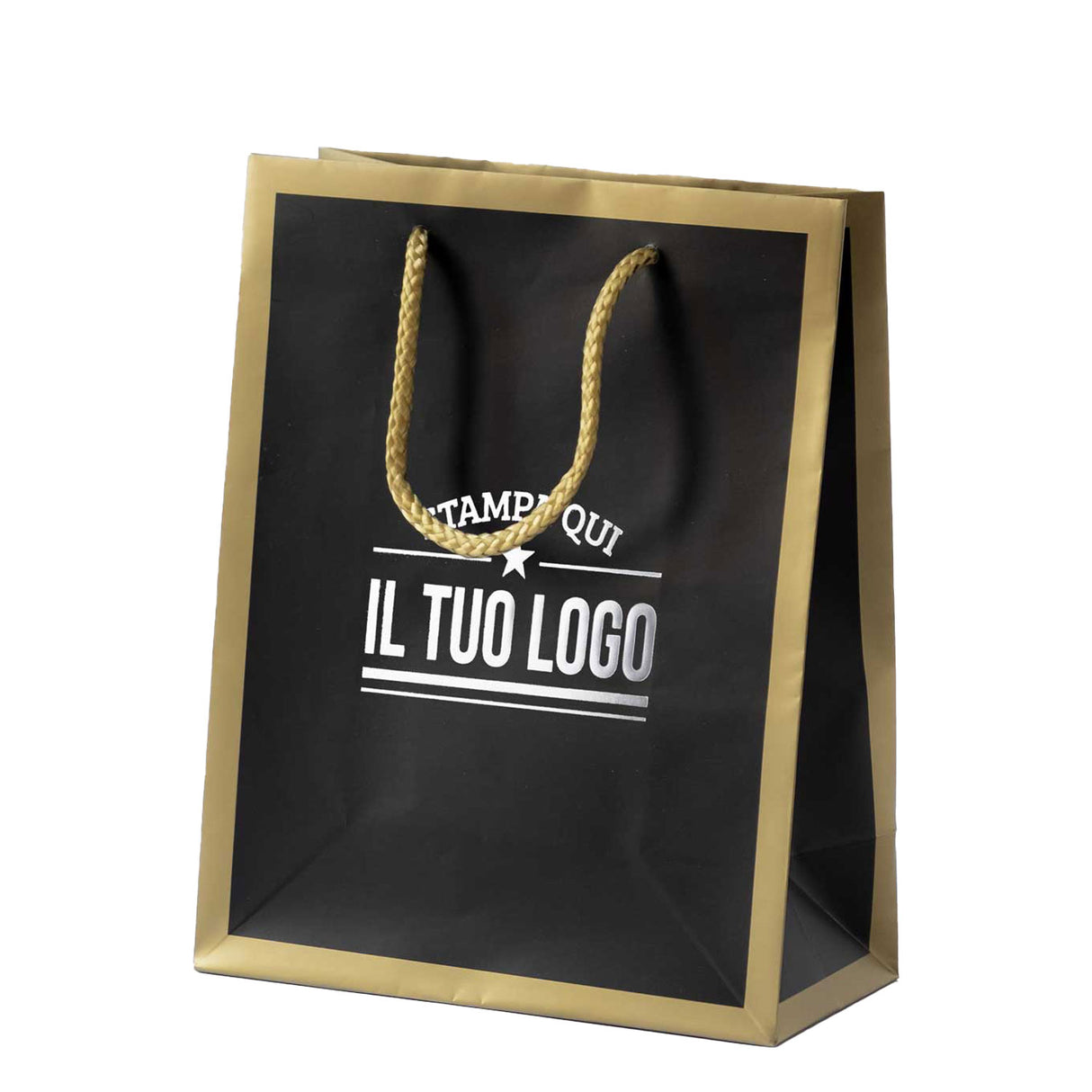 Shopper Cornice Gold Personalizzabile