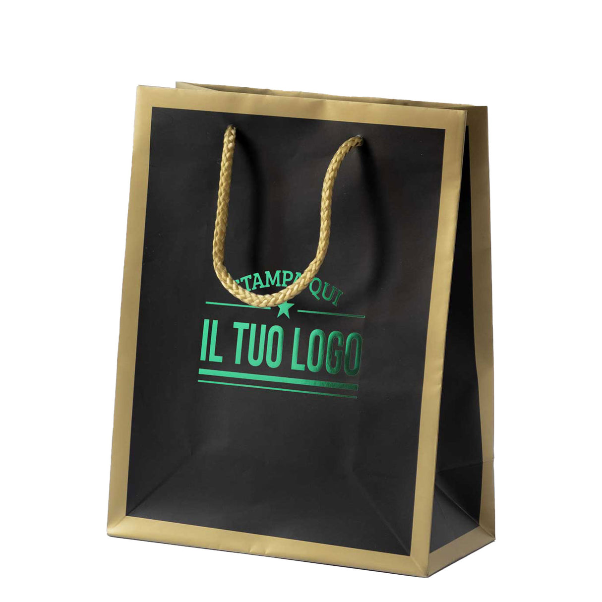 Shopper Cornice Gold Personalizzabile