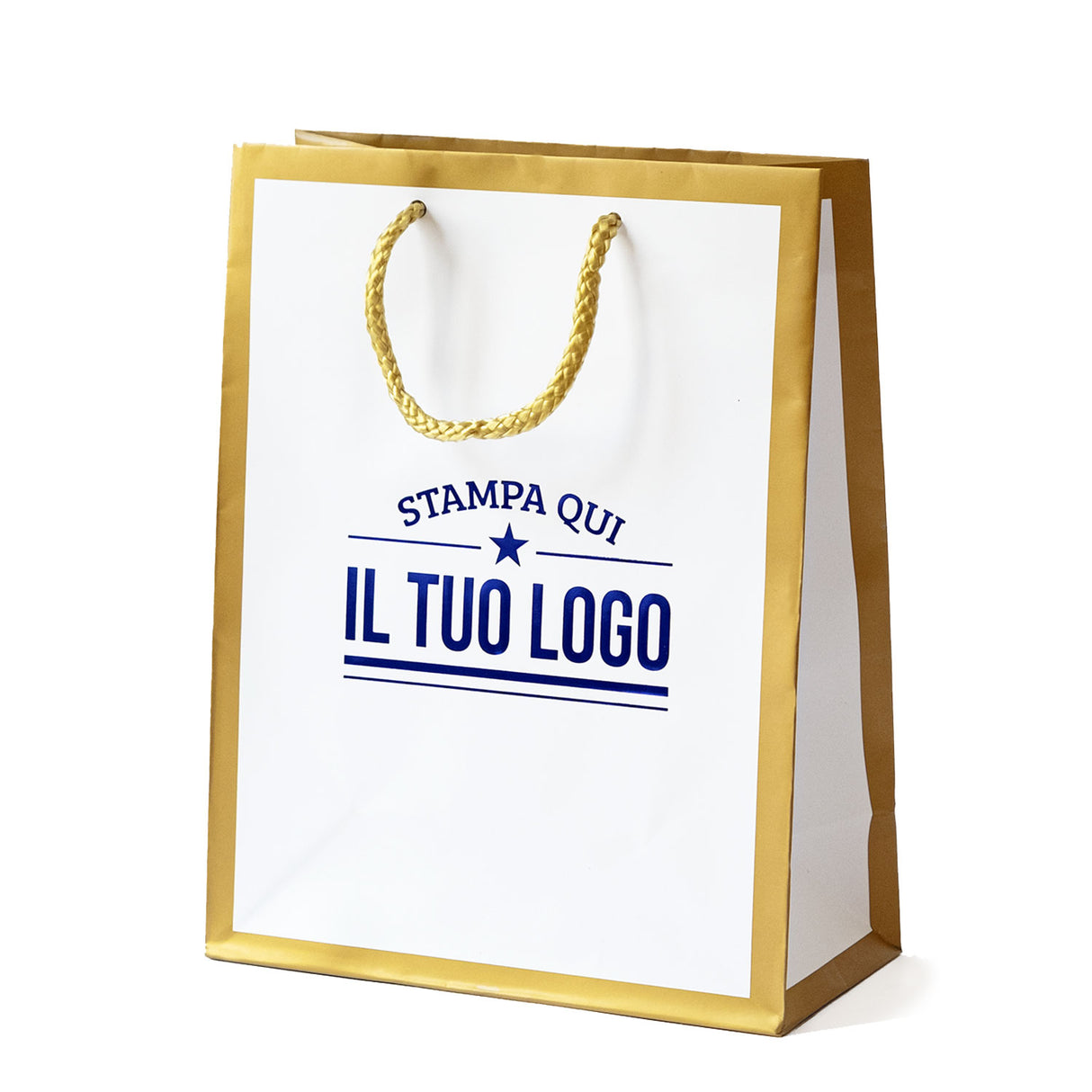 Shopper Cornice Gold Personalizzabile