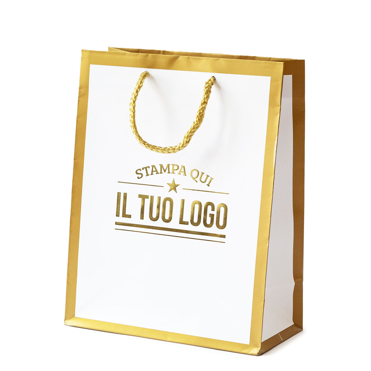Shopper Cornice Gold Personalizzabile