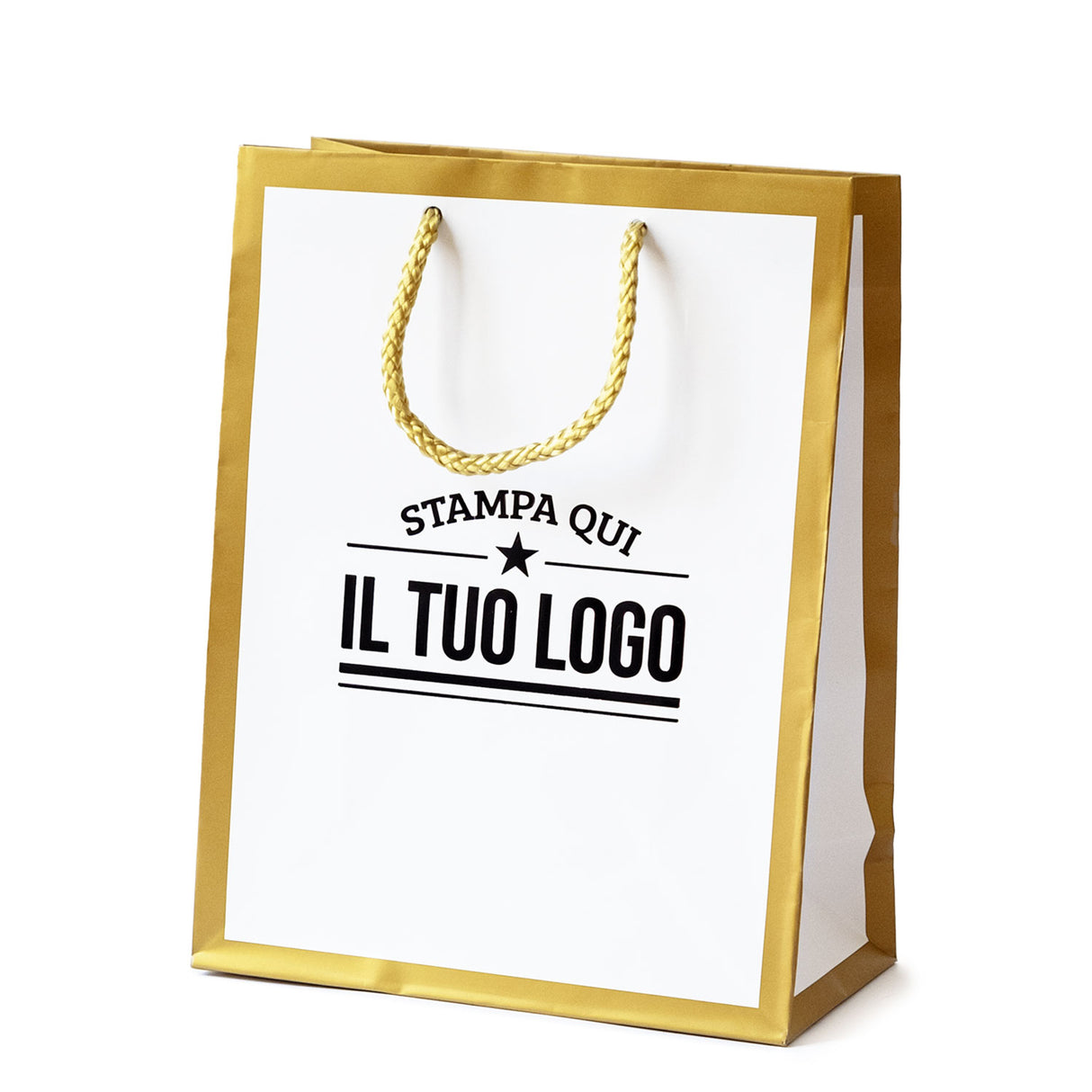 Shopper Cornice Gold Personalizzabile
