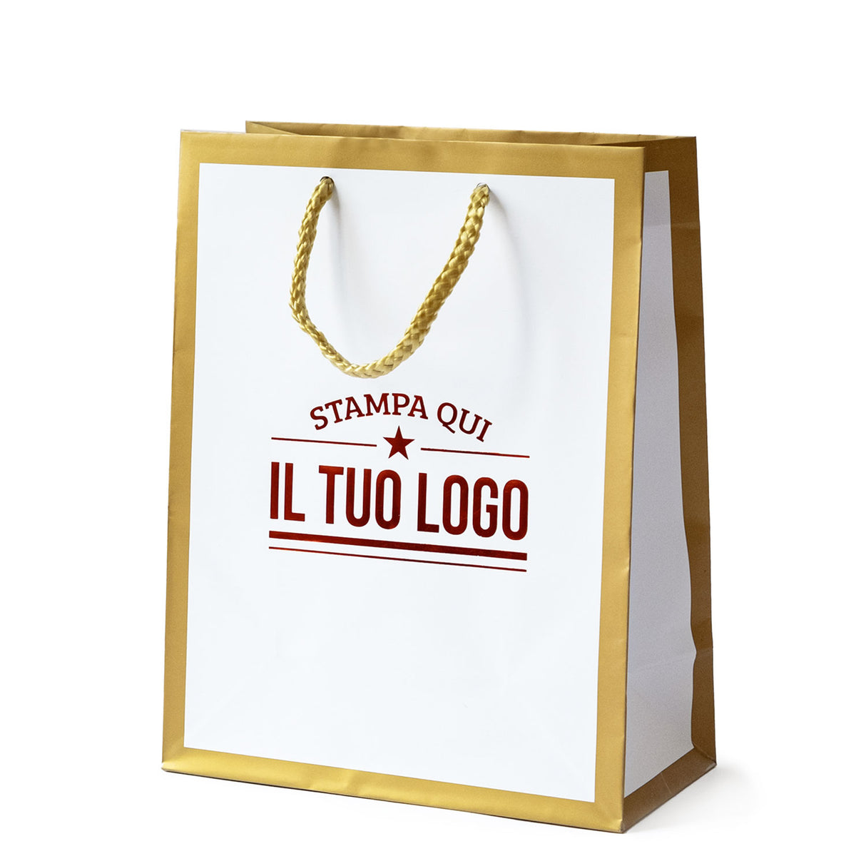 Shopper Cornice Gold Personalizzabile