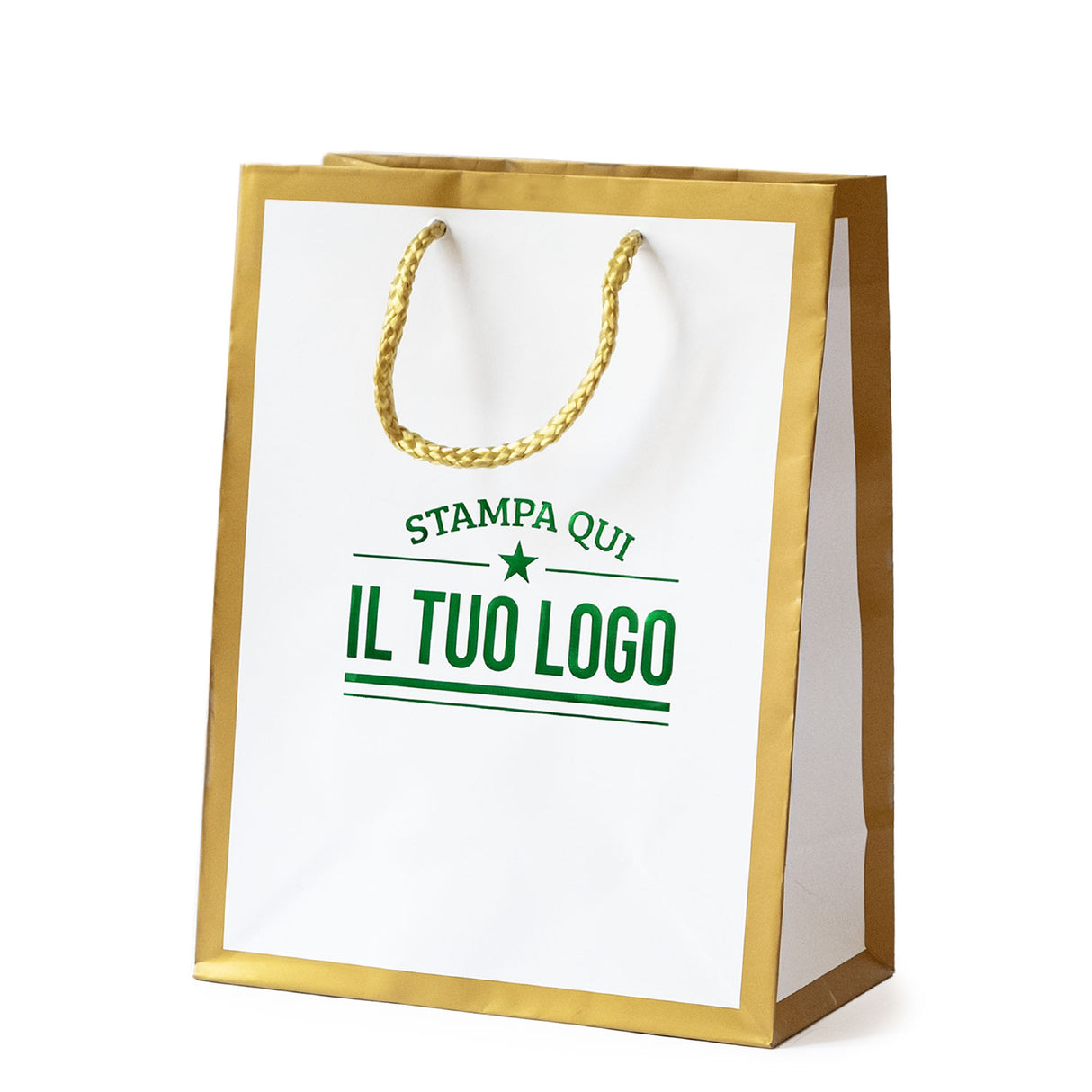 Shopper Cornice Gold Personalizzabile