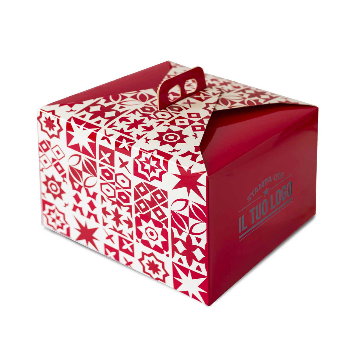 Portapanettone Maioliche Basso Personalizzabile 750g -1kg