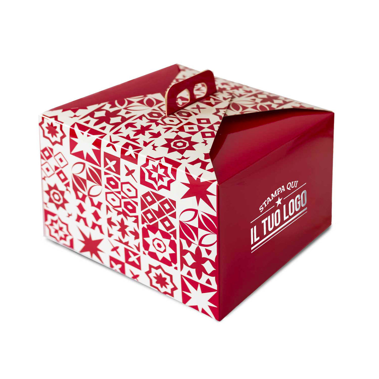 Portapanettone Maioliche Basso Personalizzabile 750g -1kg