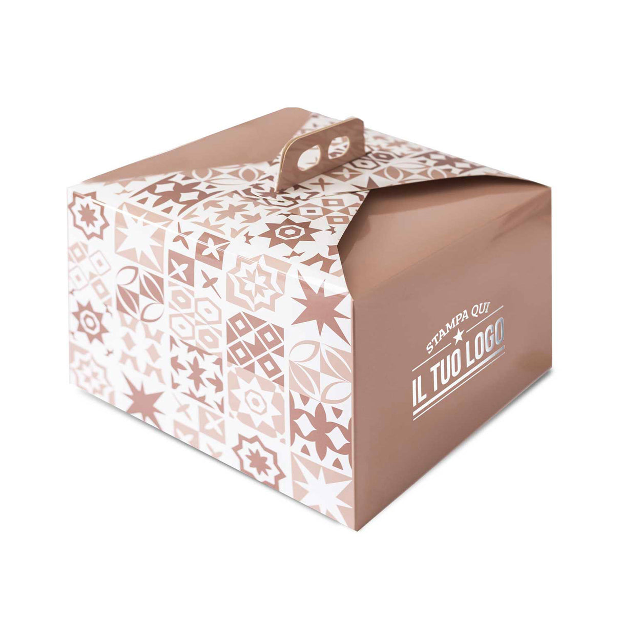 Portapanettone Maioliche Basso Personalizzabile 750g -1kg