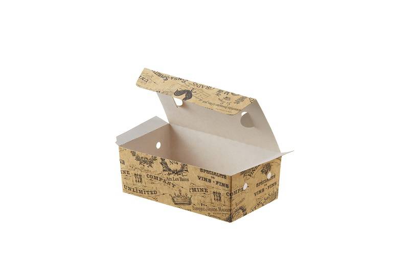 Box per fritti Vintage con aeratori apribili