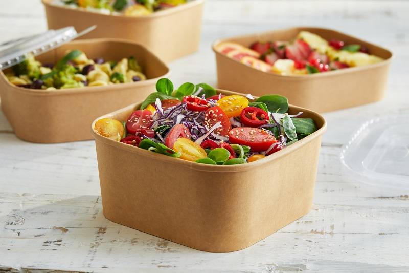 Insalatiera quadrata take away