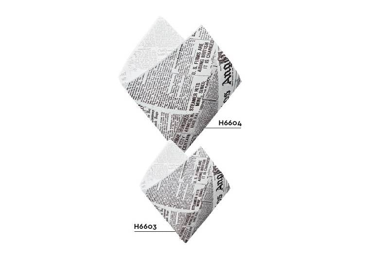 Portapanino Aperto Journal in carta antigrasso