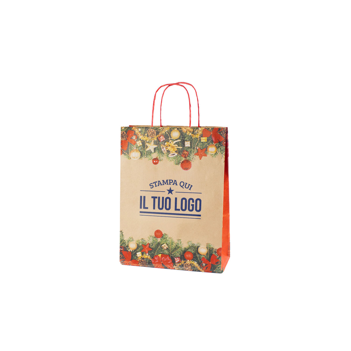 Shopper Carta Natale Personalizzabile