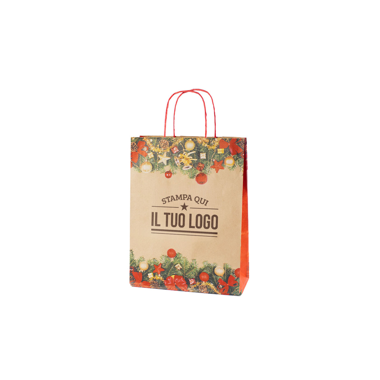 Shopper Carta Natale Personalizzabile