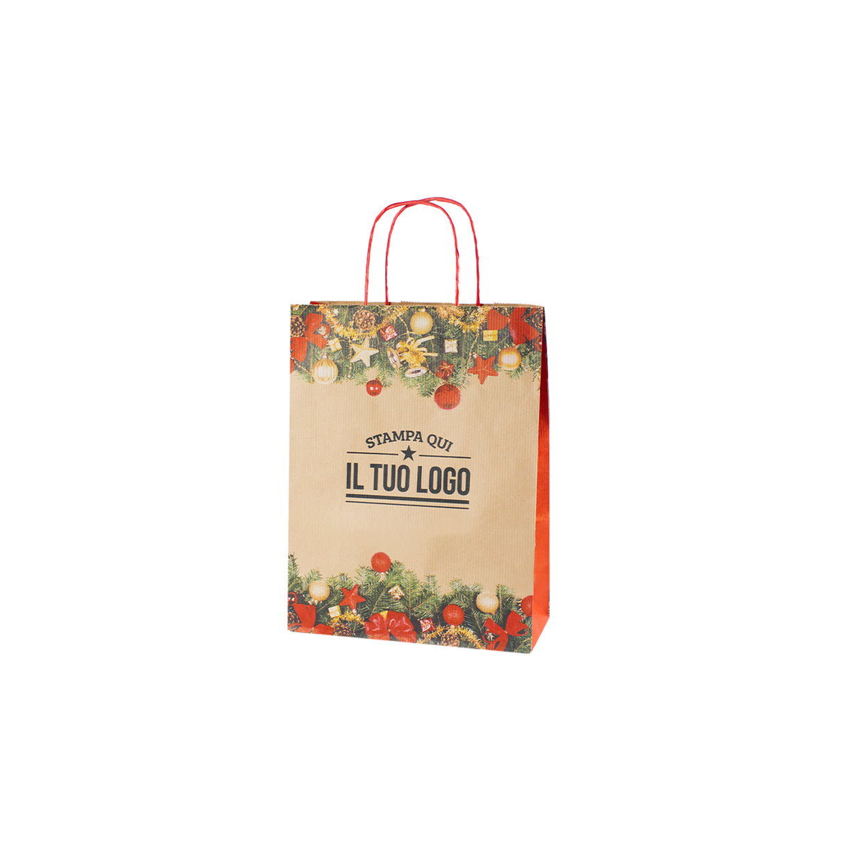 Shopper Carta Natale Personalizzabile